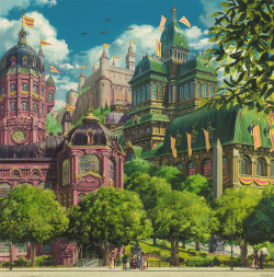 weeklyshonen:  Ghibli HQs: ハウルの動く城 Hauru no Ugoku Shiro, 2004 [⊙] 