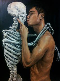 tacomablue:  Cause you and I, we were born to die     artist Yao Khuan  View Post 
