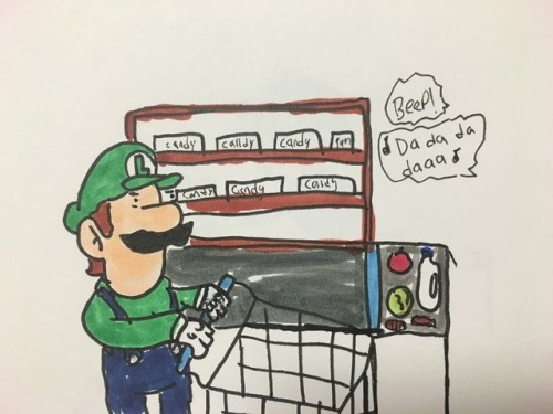 official-luigi: melvinandlugnut: This will be funnier when I make it into a video later. Had to sp