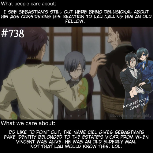 Black Butler #738 - Poor Sebastian. ~ LoveAnimeHateReality