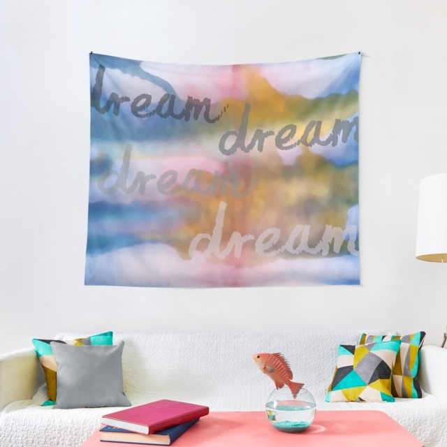 (通过 dream Tapestry by quinnstyle) #findyourthing#redbubble#Tapestry#art#print#wall#hanging#home decor