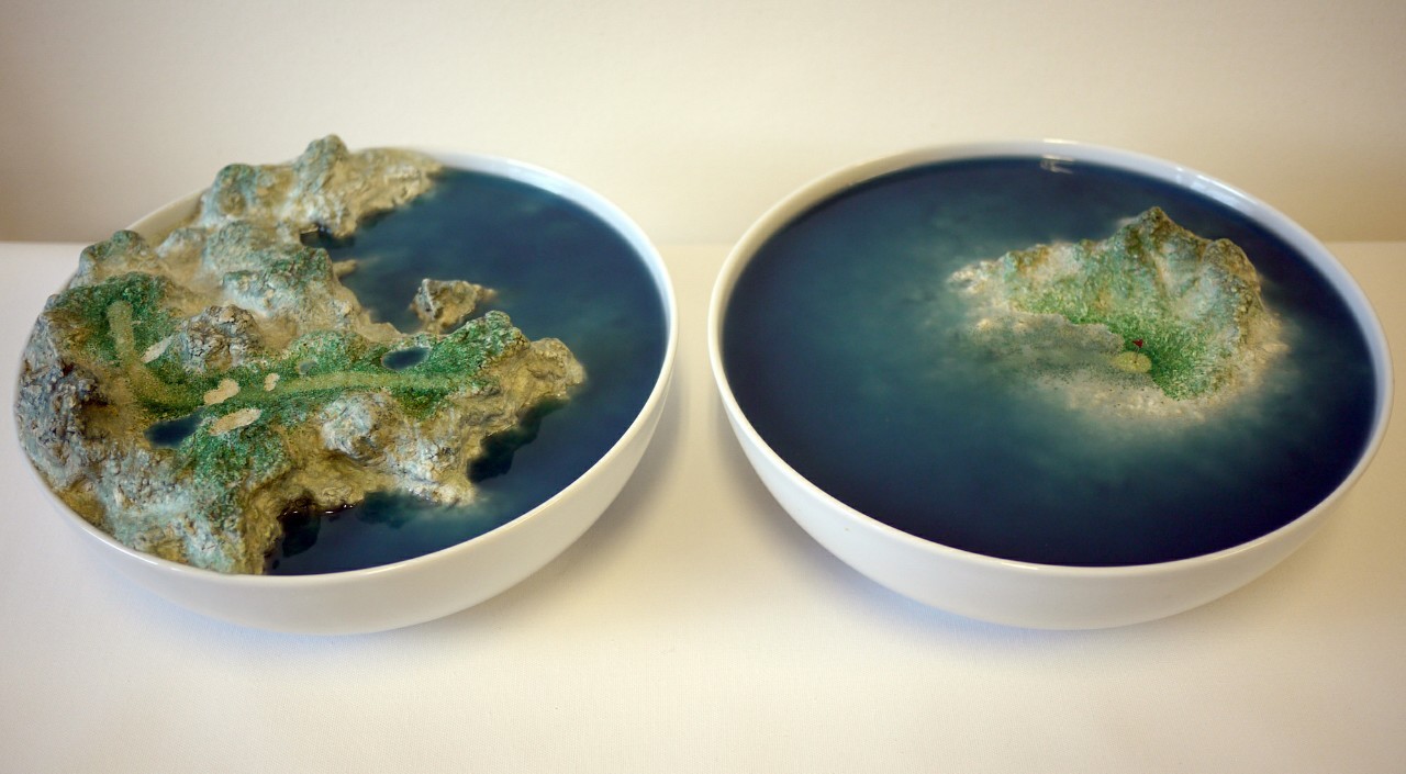 crossconnectmag:    Imaginary Landscapes by Chinwook Kim   Born in 1972 in Korea,