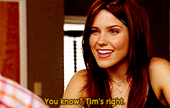 The moment when you realized Brooke had seen it too.