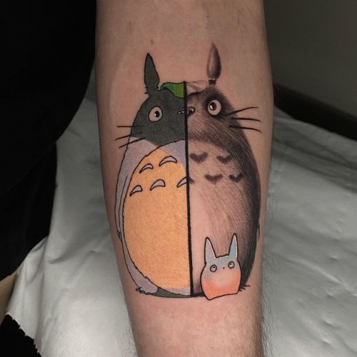 Mat Rule portrait;totoro;trad