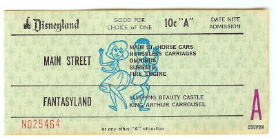 the-disney-elite:Vintage ticketing for Disneyland’s ‘Date Nite at Disneyland’