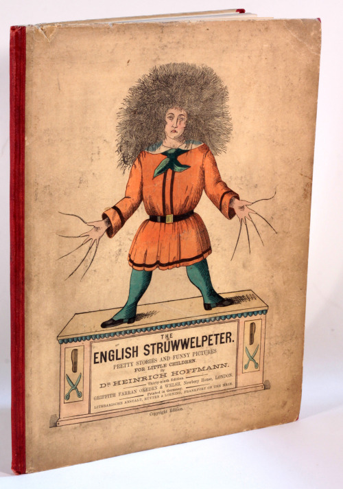 English Struwwelpeter by Dr Heinrich Hoffmannc1900 - beautiful fresh coloured illustration 