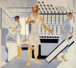 Deadpaint:  Alexander Deineka, Textile Workers (1927) 