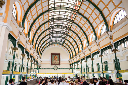 A must see, the inside of the Saigon main post office. Look for the last public writer. He’s working