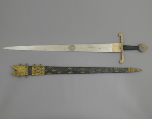 A ceremonial sword of Anne de Montmorency (1493-1567), Constable of France.  Musée de l'