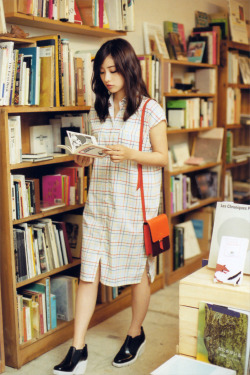 licoricewall:石原さとみ (Satomi Ishihara): SPRiNG - Sep 2014 / LF MARKEY