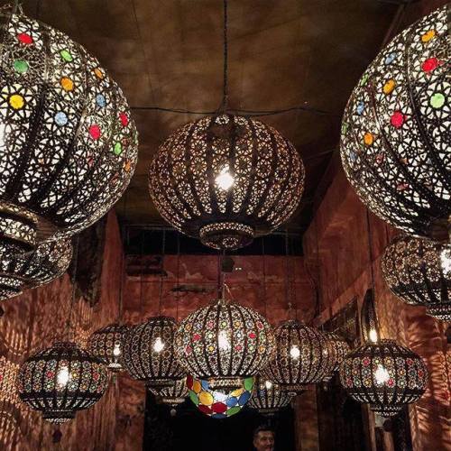 Moroccan Lamps.