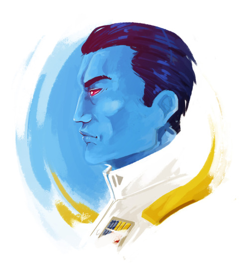 sssamsondraws:more thrawn because apparently this is how i’m going to spend my free sketching time f