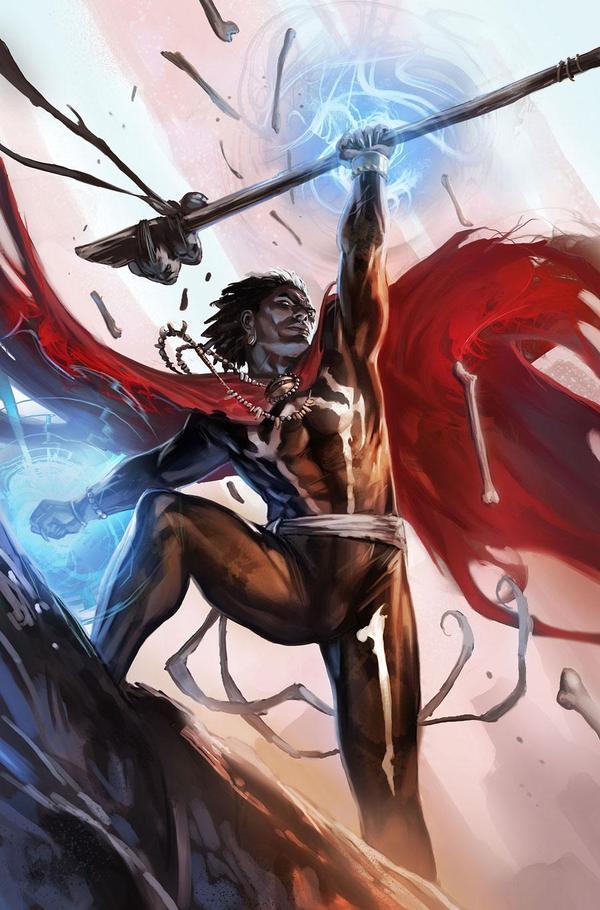 animatedpics:  superheroesincolor:  Jericho Drumm, Doctor Voodoo // Brother Voodoo