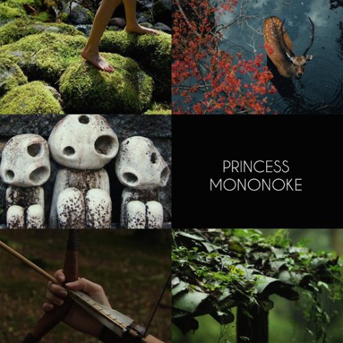 studio ghibli | PRINCESS MONONOKE“ life is suffering. It is hard. the world is cursed. but sti