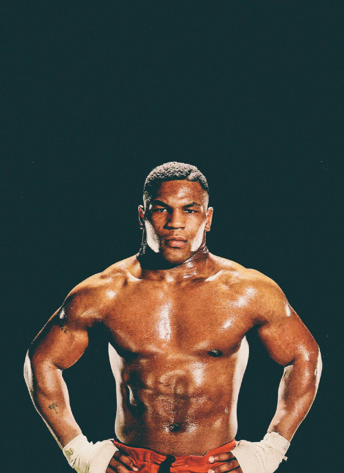  Iron Mike.   That nigga neck was wider than his face