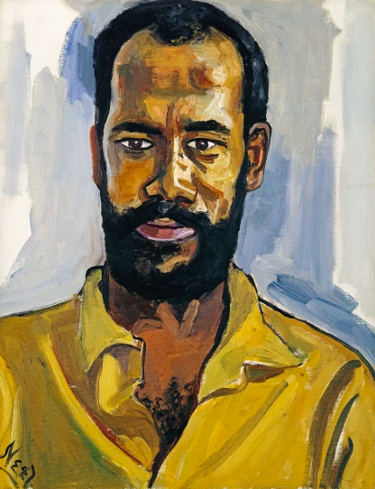 Alice Neel - Abdul Rahman, 1964