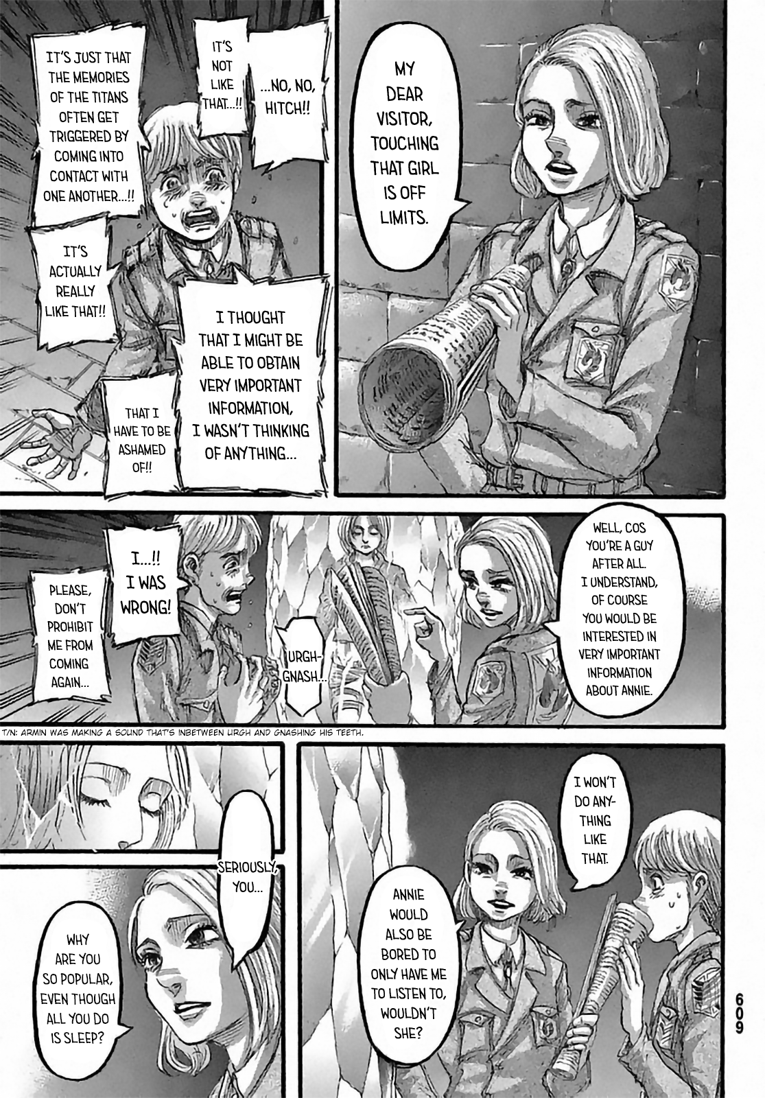SnK Chapter 110 Spoilers