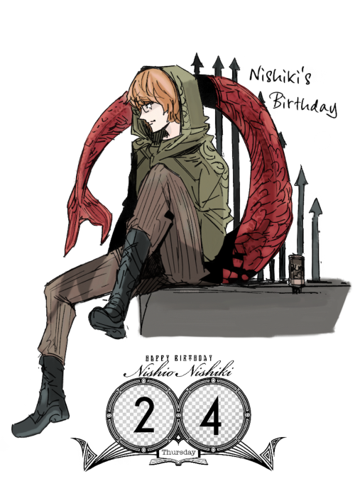 February 4, 2016Happy Birthday Nishio-senpai! \(≧∇≦o)