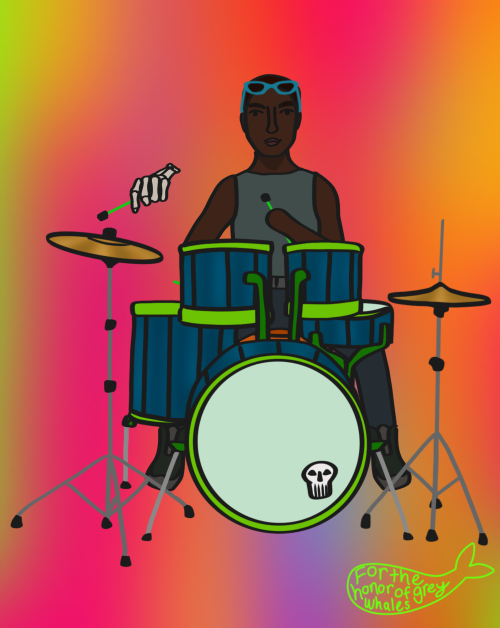 Also Heres The Individual Characters, Since I Spent Way Too Long On The Drum Set For It To Be Covered
