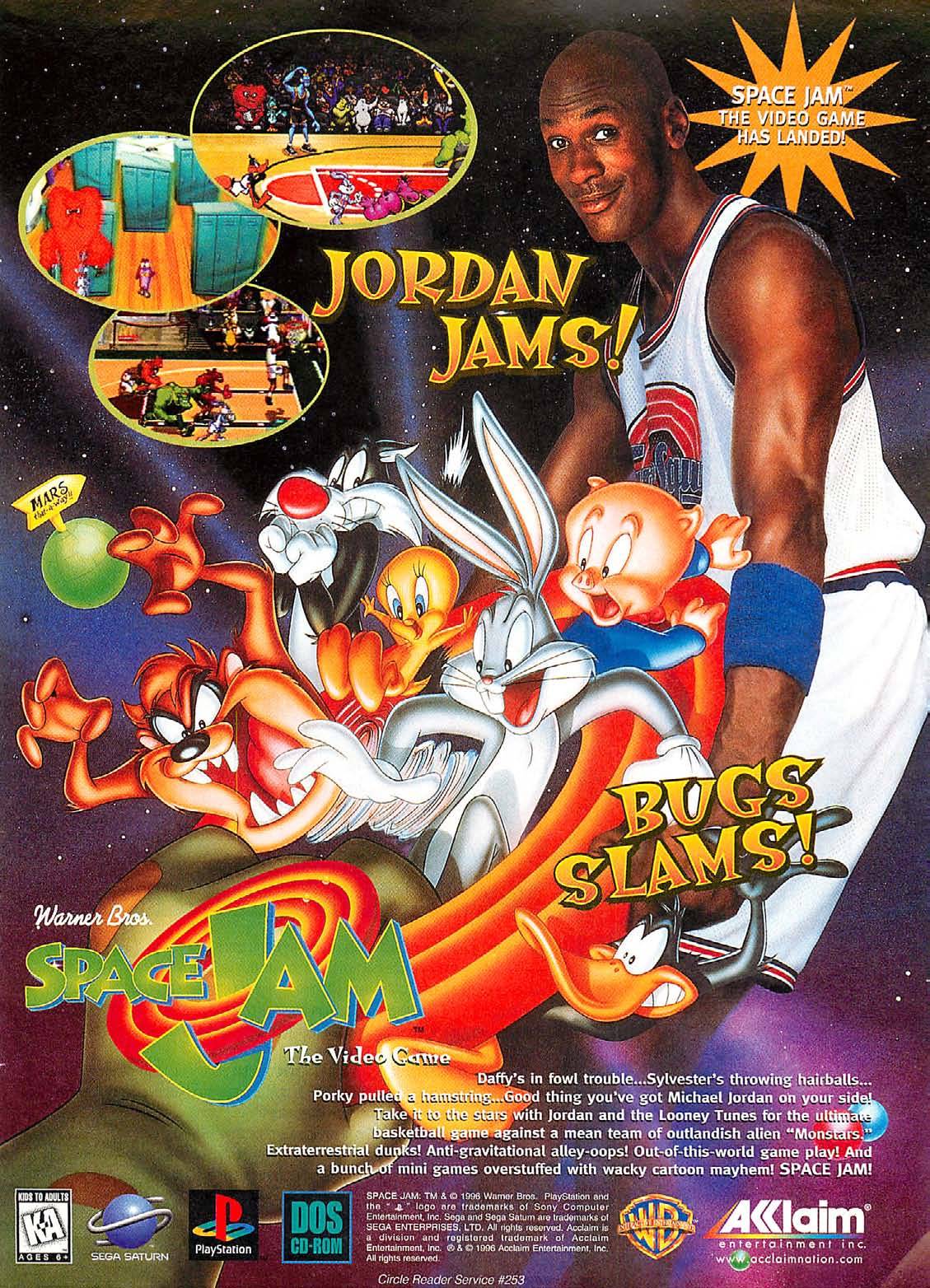“Space Jam”
• Computer Gaming World, December 1996 (#149)
• Scanned by CGW Museum
• Come on and SLAM! And welcome to the JAM!