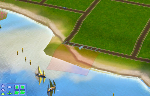 I have followed this tutorial for adding beach lots in Pleasantview, but they still don’t seem