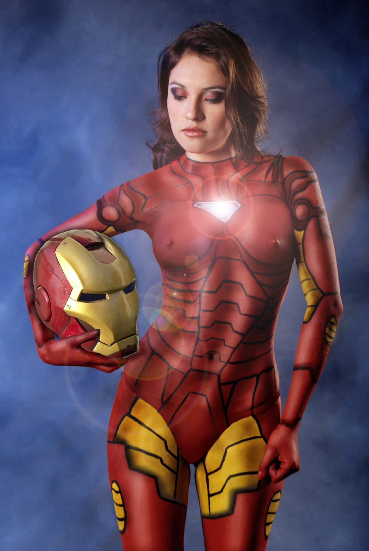 Cosplay body paint