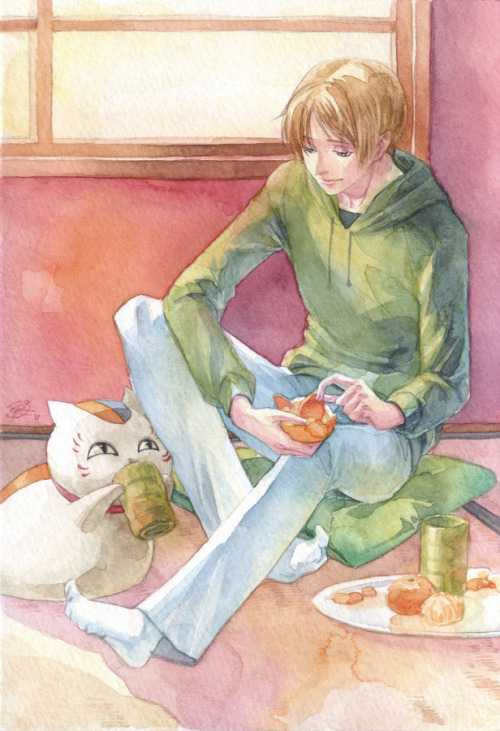 Hi guys! Today I want to entertain you with my old fanarts (2009-2012) of Natsume Yuujinchou. It’s s