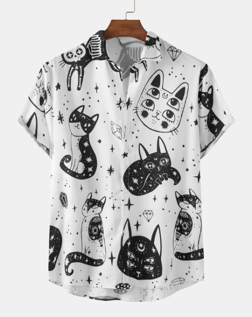 nc-wow:Funny Cat Pumpkin Printing Shirts Get All Of Them Here15% OFF discount code: tumblr21