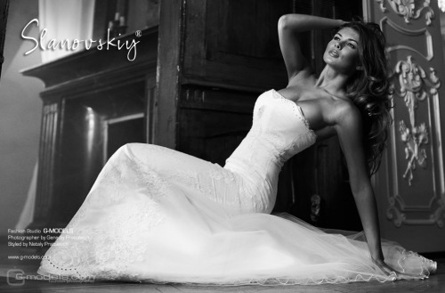 Photographer: Gena Pratsevich (aka Gennady Pratsevich, Геннадий Працевич, G-Models: Website - Photodom - VK.com - Facebook - Twitter)  wedding dress by Slanovskiy