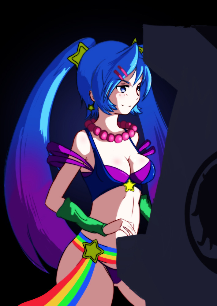 league-of-legends-sexy-girls:  Arcade Sona Colored Sketch by garretdejiko 