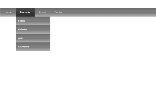 CSS3 Menu Free Download