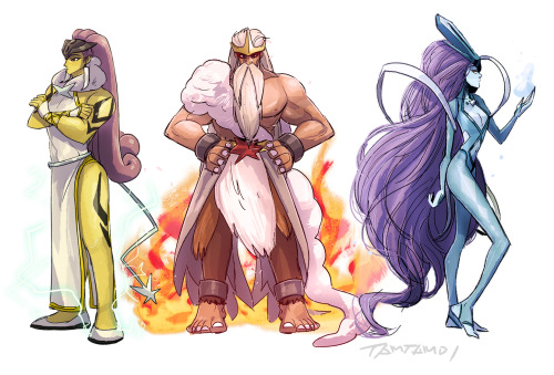tamtamdi:    Pokemon Gijinka  234.Raikou244.Entei  245.  Suicune  