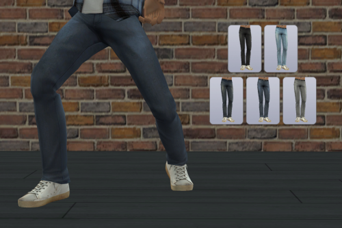 CowboyJeans (CM) replaced with @deedee-sims Memento’s 4t2 Rope Basic Denim Jeans for CUEnabled for e