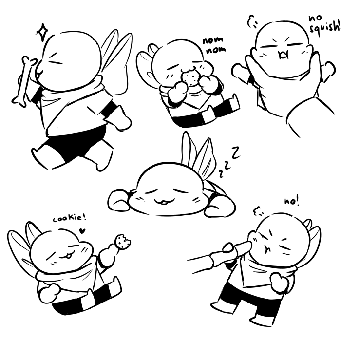 snassystuff:  i just thought of squishing blueberry’s face and somehow i ended