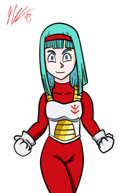 Bulla, Saiyan Warrior Princess.