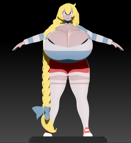 vaultofawurdyburd:Commissioned for a base model and a new pose for @theycallhimcake Can I order a 3d printing of that?