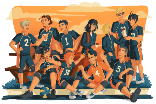 Haikyuu had its last chapter this week and I have a lot of Big feelings about it that I’m not sure w