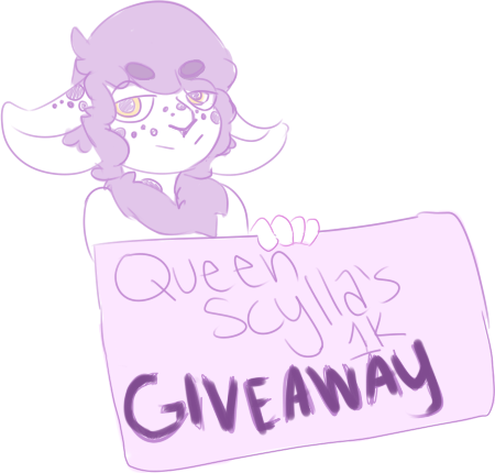 queenscylla:  ok !!! i hit 1k followers a little while ago and wanted to do a giveaway ! 2 winners will receive a free, fully colored drawing request ! RULES:  Must be following me ! One reblog per person ! Likes don’t count as an entry, reblogs