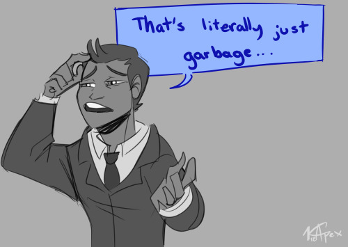 kreapex:  How Junkrat got his leg (if someone dubs this I will cry. Please do) 