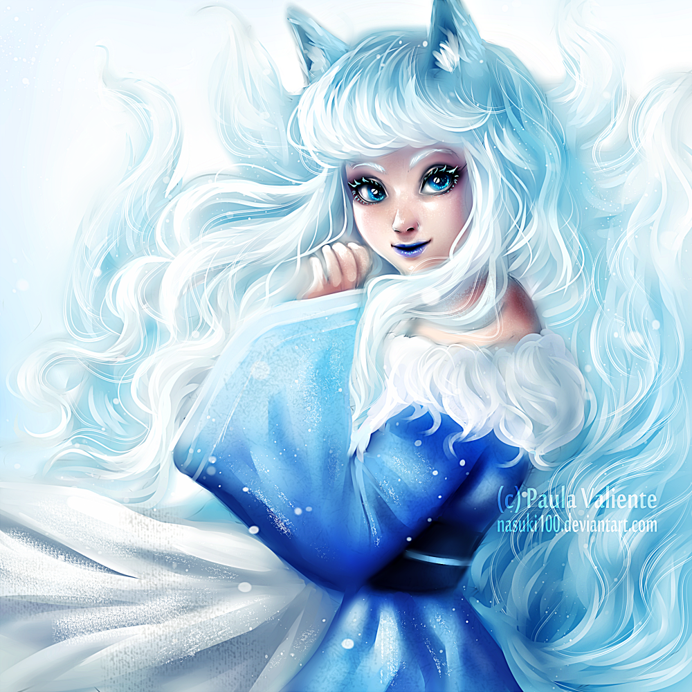 Alola Ninetales Gijinka - Paula
