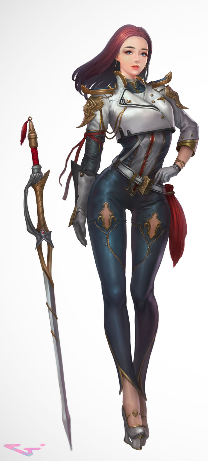 art-of-cg-girls:  untitled by G .