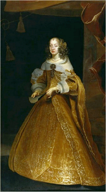 Eleonora Gonzaga, Holy Roman Empress by Frans Luyckx, c. 1651  