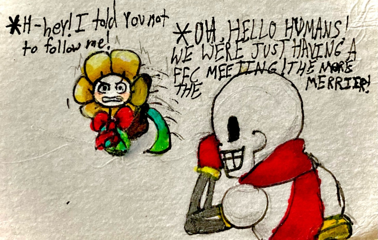 I'LL RIP YOU TO SHREDS (Flowey, Undertale) JustAnotherWalnut -  Illustrations ART street