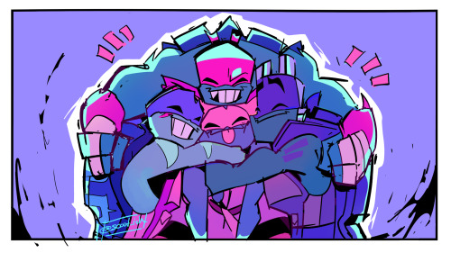 scoutish: This is the first time I’ve colored them completely!!also bonus pic of the lads bein