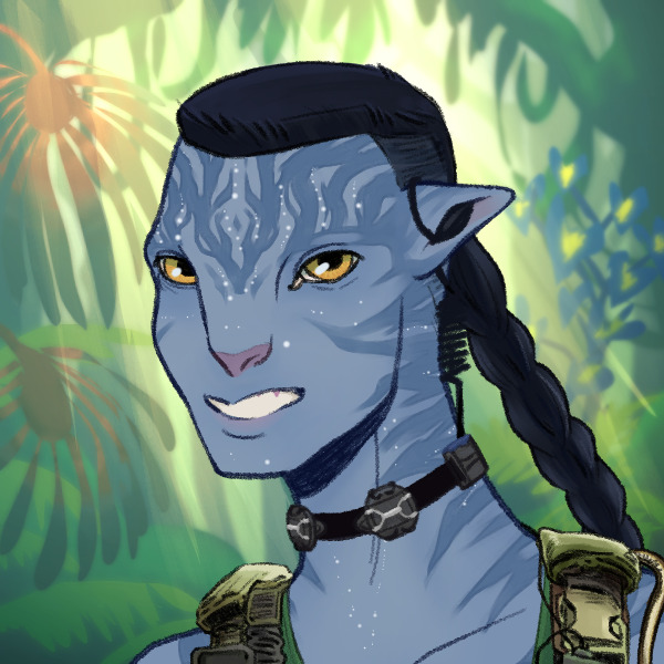 I made a Na'vi OC with picrew (link in the comments) : r/Avatar