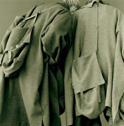 joga:  Yohji Yamamoto, blended wool coats