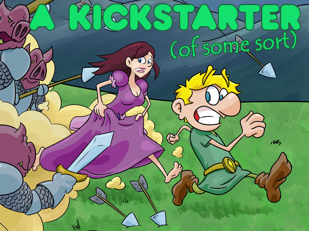 Pre-Order my book! You can pledge here: https://www.kickstarter.com/projects/schaefges/a-legend-of-some-sort-the-complete-webcomic  - I would really appreciate it if you pledged today!