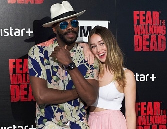 Alycia Debnam Carey and Colman Domingo &lsquo;Fear the Walking Dead&rsquo; photocall at FNAC