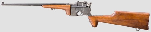 Mauser C-96 small ring hammer carbine, early 20th century.from Hermann Historica
