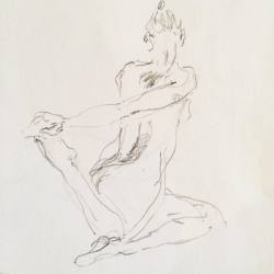 figure co-op day! 5 minute pose  (at Traffic Zone Center for Visual Art)